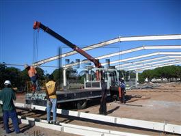 Steel Structure Building in Mozambique