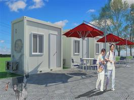 Customized Container House 1.85x3.58x2.62m